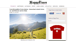 Desktop Screenshot of happytimes.ch